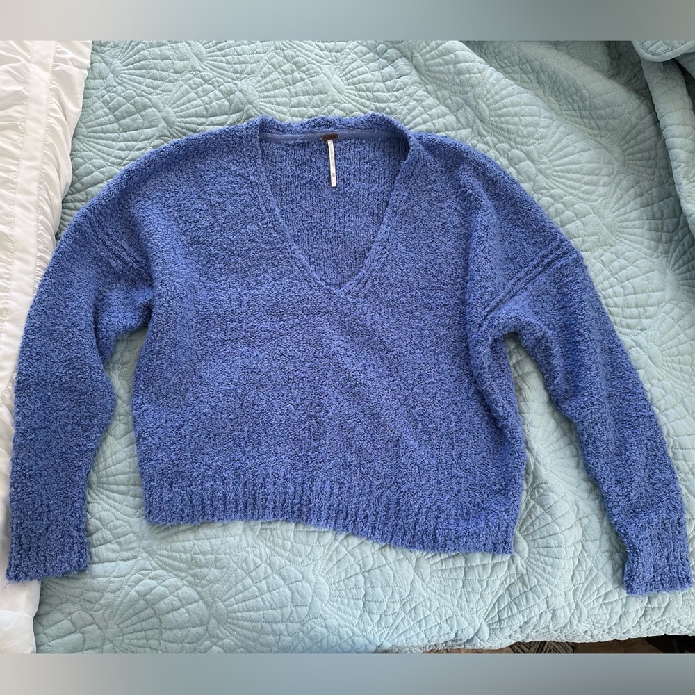 Free People Finders Keepers V Neck Sweater